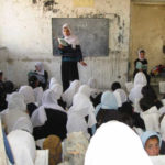 girls in Afghanistan school